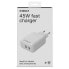 Фото #3 товара CELLY TC2USBC45WWH 45W USB-C Wall Charger