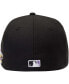 Фото #2 товара Men's Black San Francisco Giants 2002 World Series Wool 59FIFTY Fitted Hat