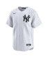 Big Boys and Girls Derek Jeter White New York Yankees Home Limited Player Jersey Белый, Средний - фото #2