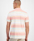 Фото #2 товара Men's Baja Striped Short Sleeve Polo Shirt, Created for Macy's
