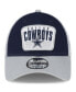 Фото #2 товара Men's Navy, Gray Dallas Cowboys Patch Two-Tone 9FORTY Snapback Hat
