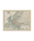 Фото #1 товара Johnston Johnstons Map of Europe Canvas Art - 19.5" x 26"