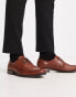 Фото #4 товара Jack & Jones leather derby shoe in brown