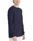 Фото #5 товара Unisex Garment Dyed Long Sleeve Cotton T-Shirt