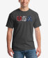 ფოტო #4 პროდუქტის USA Fireworks - Men's Word Art T-Shirt