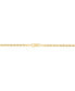 ფოტო #4 პროდუქტის Padlock 18" Pendant Necklace in 10k Gold