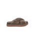 UGG Fuzz Sugar Cross Slide Slippers Коричневый, 37 - фото #2