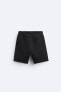 Compact jogger bermuda shorts