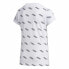 Child's Short Sleeve T-Shirt Adidas Sportswear White