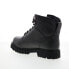 Фото #9 товара Lugz Brute Steel Toe Wide MBRUTSTWV-0055 Mens Black Wide Work Boots 6.5