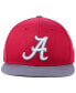 Бейсболка для мальчиков Top of the World Alabama Crimson Tide Maverick Snapback Cap Crimson/DarkGray, Adjustable - фото #2