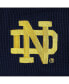 Women's Navy Notre Dame Fighting Irish Pocket Hit Grand Slam Waffle Shorts