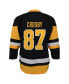 ფოტო #4 პროდუქტის Infant Boys and Girls Sidney Crosby Black Pittsburgh Penguins Replica Player Jersey