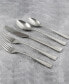 Фото #3 товара Finnley Textured Mirror 20 Piece 18/10 Stainless Steel Flatware Set, Service for 4