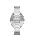Фото #2 товара Наручные часы Alexander Men's Vathos Silver-tone Stainless Steel AM-VATHOS-BK-42-RW.