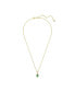 Crystal Pear Cut Stilla Pendant Necklace