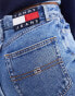 Фото #10 товара Tommy Jeans Julie ultra high rise straight leg jeans in medium wash