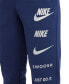 Big Kids Sportswear Standard-Fit Logo-Print Fleece Cargo Joggers