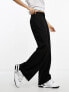 Фото #5 товара Stradivarius Petite tailored straight trouser in black