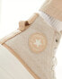 Фото #3 товара Converse Chuck Taylor All Star Lift Hi wool trainers in beige