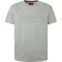 HACKETT Embossed short sleeve T-shirt Серо-черный, L - фото #1