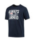 Фото #3 товара Men's Navy New England Patriots Local T-shirt