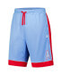 ფოტო #2 პროდუქტის Men's Light Blue/Red Houston Oilers vintage - like Fan Favorite Shorts