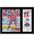 Фото #1 товара T.J. Oshie Washington Capitals 2018 Stanley Cup Champions 12'' x 15'' Plaque with Game-Used Ice from 2018 Stanley Cup Final - Limited Edition of 250
