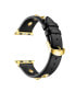 Фото #4 товара Ремешок Posh Tech Rebel Black Genuine Leather Band