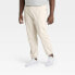 Фото #1 товара Men's Big Utility Tapered Jogger Pants - All in Motion Stone 2XL