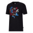 Фото #1 товара Puma Font Graphic Crew Neck Short Sleeve T-Shirt Mens Black Casual Tops 67806601