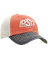 Фото #4 товара Men's Orange Oklahoma State Cowboys Offroad Trucker Snapback Hat