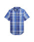 Рубашка Ralph Lauren Plaid Linen ShorSleeve