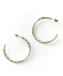 ფოტო #1 პროდუქტის Bhavani Hammered Hoop Earrings