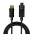 Фото #4 товара Lindy 1m DisplayPort to HDMI 10.2G Cable - 1 m - DisplayPort - HDMI Type A (Standard) - Male - Male - Straight