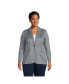 Фото #4 товара Plus Size Sweater Fleece Blazer Jacket - The Blazer