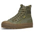 Puma Capri Para High Top Mens Green Sneakers Casual Shoes 36978603