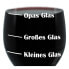 Gravur-Weinglas XL Opas Glas