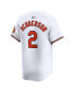 Men's Gunnar Henderson White Baltimore Orioles Home Limited Player Jersey