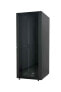 Фото #1 товара Intellinet Network Cabinet - Free Standing (Premium) - 42U - Usable Depth 129 to 629mm/Width 503mm - Black - Flatpack - Max 2000kg - Server Rack - IP20 rated - 19" - Aluminium - Multi-Point Door Lock - Split Side Panels (Two Locks Per Side) - Three Year Warranty - F