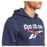 Фото #4 товара REEBOK Identity Fleece Stacked Logo Pullover sweatshirt
