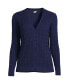 ფოტო #1 პროდუქტის Women's Fine Gauge Cable Cardigan Sweater