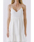 Women's Two Tiered Midi Dress