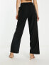 Aria Cove tailored trouser with cut-out detail in black