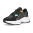 Фото #2 товара Puma Orkid Wal Mas Camp Lace Up Womens Black Sneakers Casual Shoes 39018101