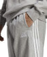 Фото #6 товара Men's Essentials Single Jersey 3-Stripes 10" Shorts