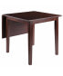 Perrone 29.13" Wood Drop Leaf Dining Table