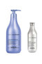 Фото #1 товара Loreal Serie Expert Silver Krem 100 ml+Blondifier Şampuan 500 ml 558956116504