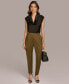 ფოტო #4 პროდუქტის Women's Satin Cargo Pants