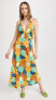 Фото #2 товара Платье средней длины Faithfull The Brand Artemisia, платье с цветочным принтом Costa Rei для женщин, размер US 4